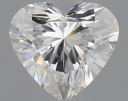 Diamond Natural 1Ct E-VS2 Heart - GIA6495479270 1