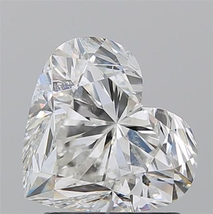 Diamond Natural 1,91Ct I-SI2 Heart - GIA1557507483 1