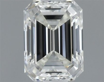 Diamond Natural 0,4Ct I-IF Emerald - GIA6562276532 1