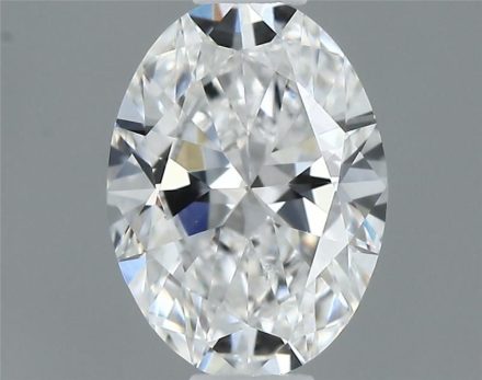 Diamond Natural 0,4Ct D-SI1 Oval - GIA6551094273 1