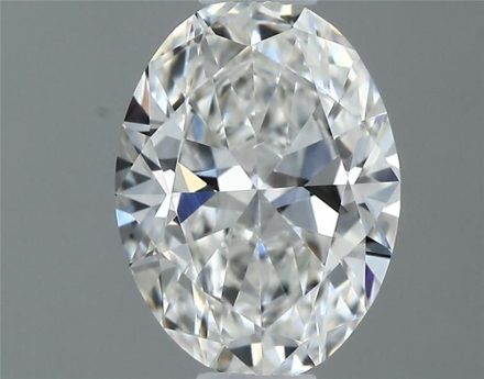 Diamond Natural 0,42Ct F-VS2 Oval - GIA7566067597 1