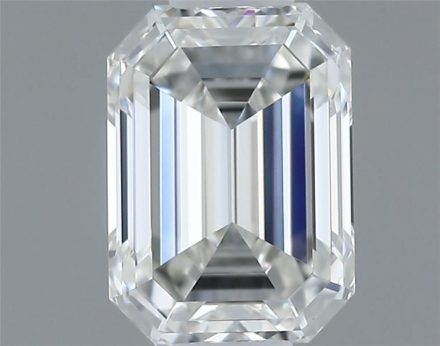 Diamond Natural 0,4Ct G-VVS1 Emerald - GIA6562201528 1