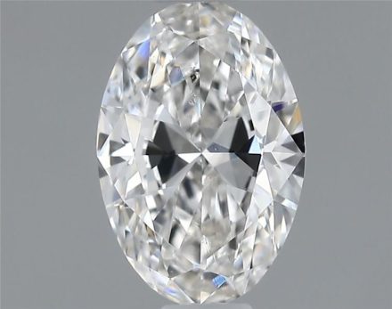 Diamond Natural 0,4Ct F-SI1 Oval - GIA7561192905 1