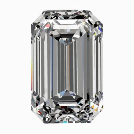 Diamond Natural 0,4Ct G-VS2 Emerald - GIA7568230716 1