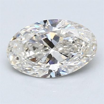Diamond Natural 1,21Ct J-SI1 Oval - GIA6511025385 1