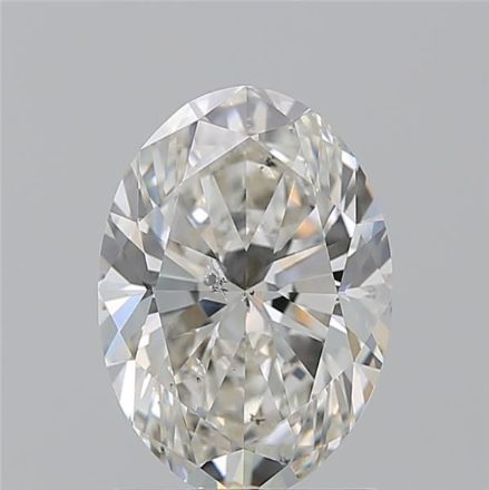 Diamond Natural 1,7Ct J-SI2 Oval - GIA6561429334 1