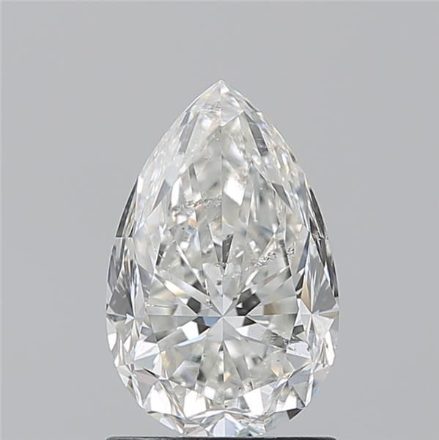 Diamond Natural 1,5Ct H-SI2 Pear - GIA5242005809 1