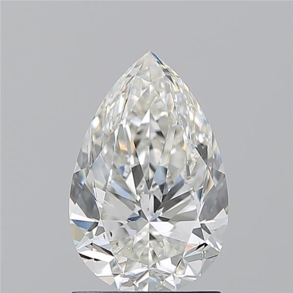 Diamond Natural 1,5Ct I-SI1 Pear - GIA5242044432 1