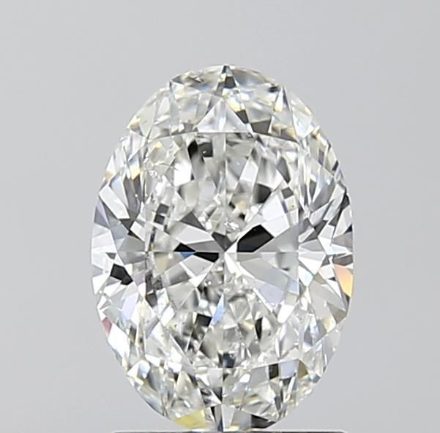 Diamond Natural 1,51Ct G-SI2 Oval - GIA3565276394 1