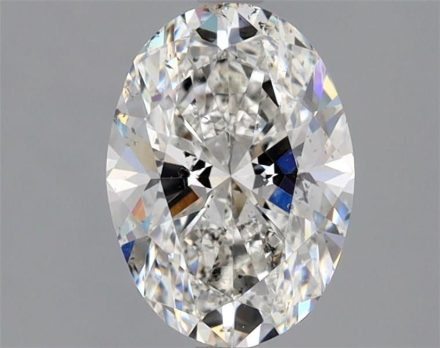 Diamond Natural 1,5Ct F-SI2 Oval - GIA7558817296 1