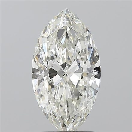 Diamond Natural 1,7Ct I-SI2 Marquise - GIA5556191720 1
