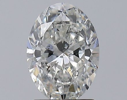 Diamond Natural 1,5Ct G-SI2 Oval - GIA1553140887 1