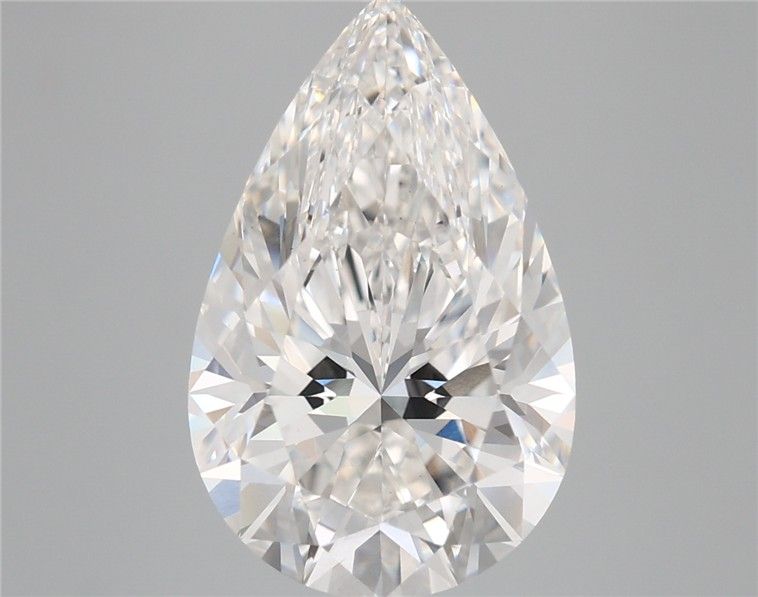 Lab Grown Diamond 5,05Ct E-VVS2 Pear - IGILG826634047 1