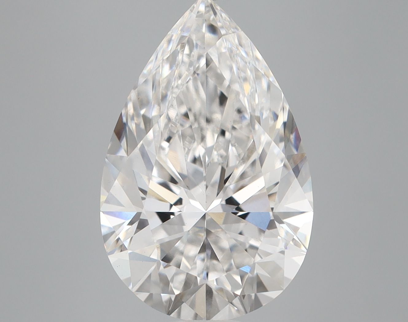 Lab Grown Diamond 5,08Ct E-VVS2 Pear - IGILG817676032 1