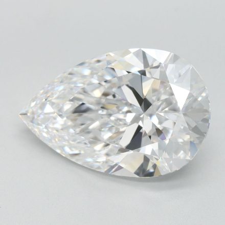 Lab Grown Diamond 3,3Ct D-FL Pear - IGILG804665195 1
