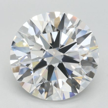 Lab Grown Diamond 4Ct D-FL Round - IGILG811634674 1
