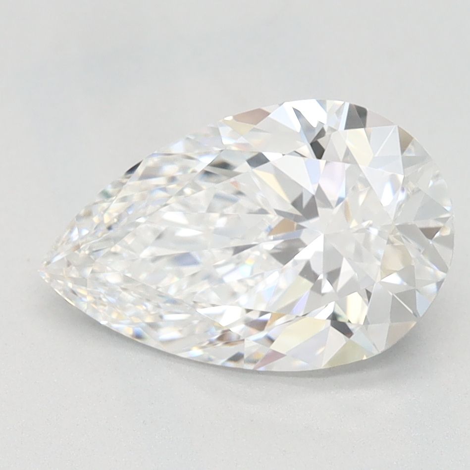 Lab Grown Diamond 1,6Ct D-IF Pear - IGILG618431184 1