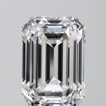Lab Grown Diamond 1,55Ct D-VVS2 Emerald - IGILG773654907 1