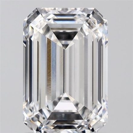 Lab Grown Diamond 1,55Ct E-VVS2 Emerald - IGILG773654977 1