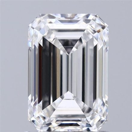 Lab Grown Diamond 1,54Ct E-VVS2 Emerald - IGILG763611761 1