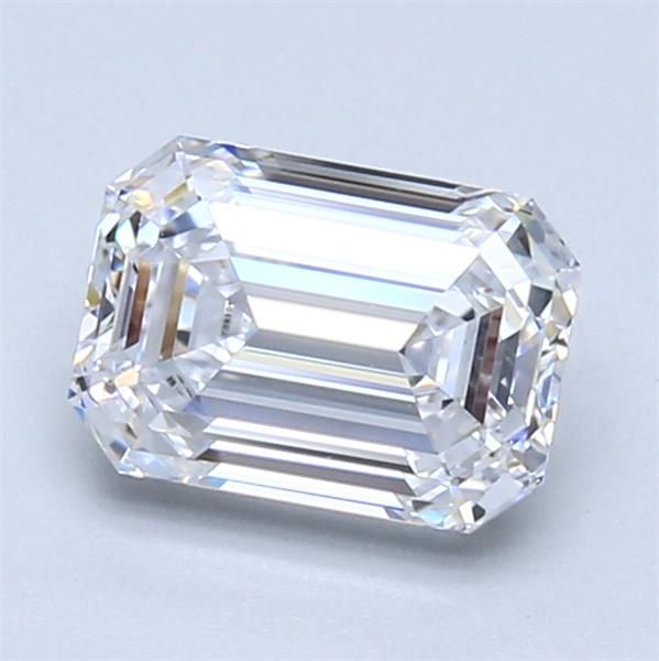 Lab Grown Diamond 1,54Ct D-VS1 Emerald - IGILG620429385 1