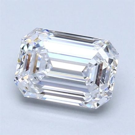 Lab Grown Diamond 1,54Ct D-VS1 Emerald - IGILG620429385 1