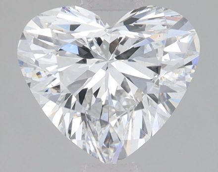 Lab Grown Diamond 1,91Ct D-VS1 Heart - IGILG736506535 1