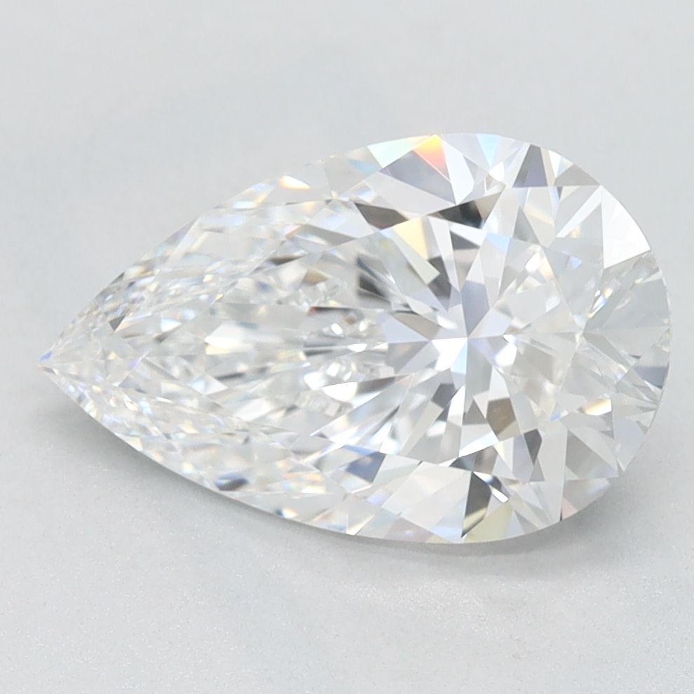 Lab Grown Diamond 2Ct E-IF Pear - IGILG658491215 1