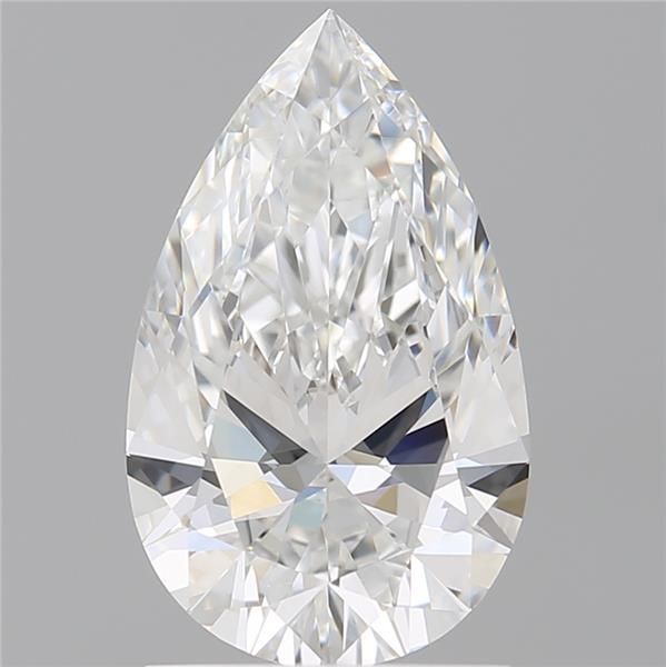 Lab Grown Diamond 1,59Ct E-VVS1 Pear - IGILG756527200 1
