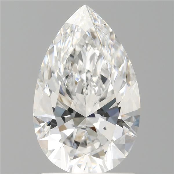 Lab Grown Diamond 1,6Ct D-VVS2 Pear - IGILG756524294 1