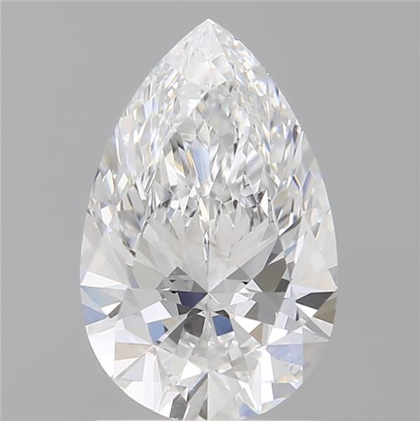 Lab Grown Diamond 1,59Ct D-VVS2 Pear - IGILG774664804 1