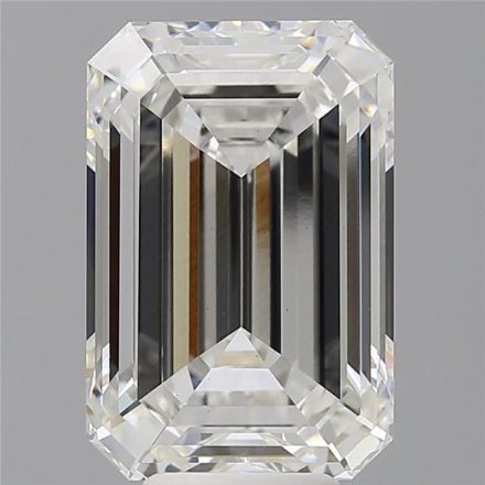 Lab Grown Diamond 7,6Ct F-VS1 Emerald - IGILG756512146 1