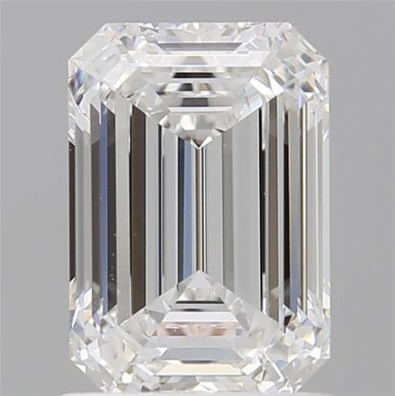 Lab Grown Diamond 1,59Ct D-VVS2 Emerald - IGILG756525088 1