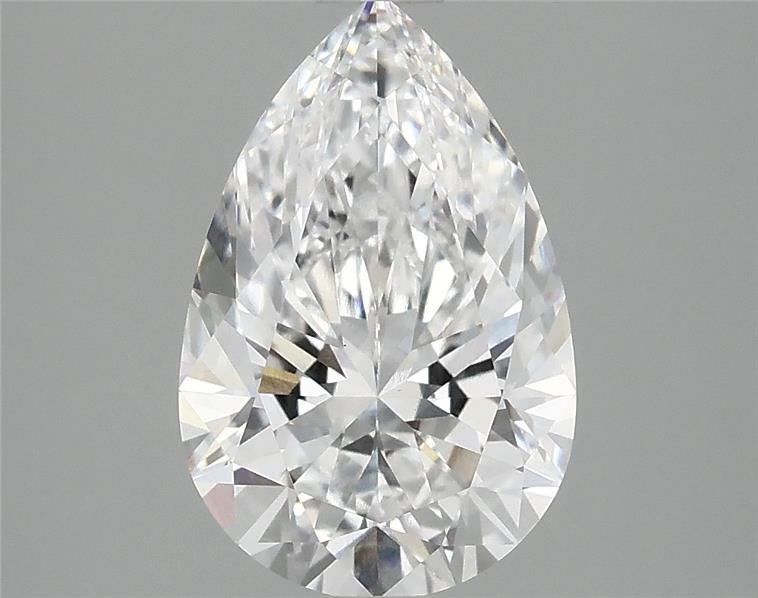 Lab Grown Diamond 5,09Ct D-VS1 Pear - IGILG801603970 1