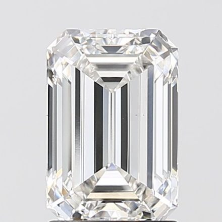 Lab Grown Diamond 2,02Ct F-VVS2 Emerald - IGILG839618479 1