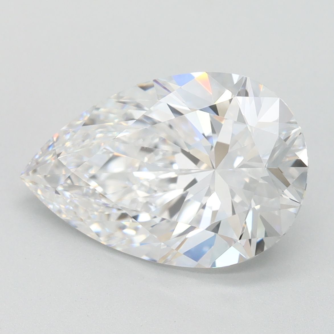 Lab Grown Diamond 3,02Ct D-FL Pear - IGILG784646289 1