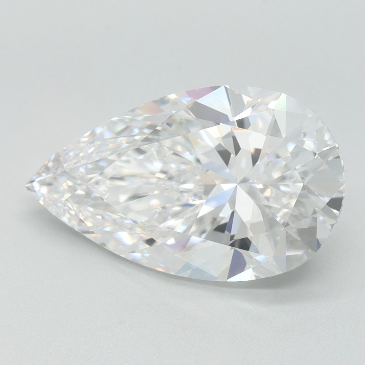 Lab Grown Diamond 3,01Ct D-FL Pear - IGILG804666263 1