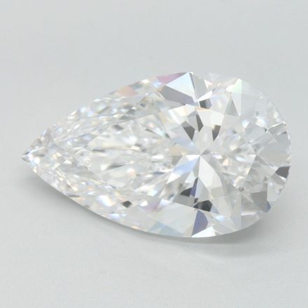 Lab Grown Diamond 3,01Ct D-FL Pear - IGILG804666263 1