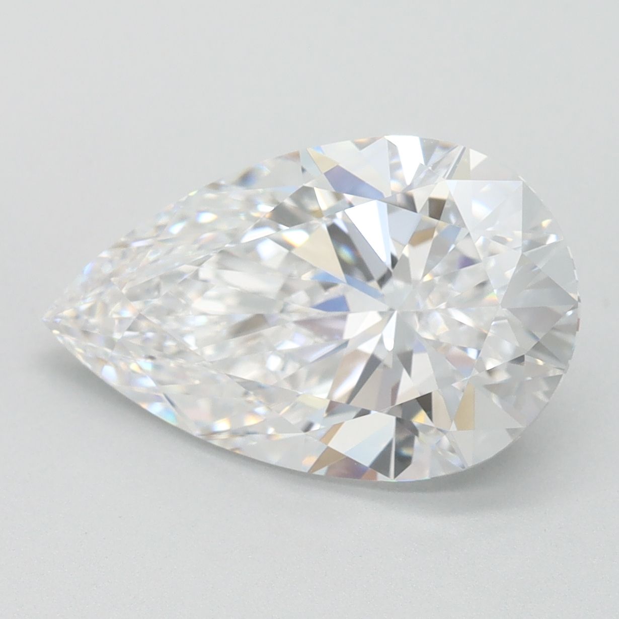 Lab Grown Diamond 3,08Ct D-FL Pear - IGILG784646291 1