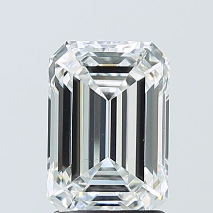 Lab Grown Diamond 2Ct E-VS1 Emerald - IGILG836694721 1
