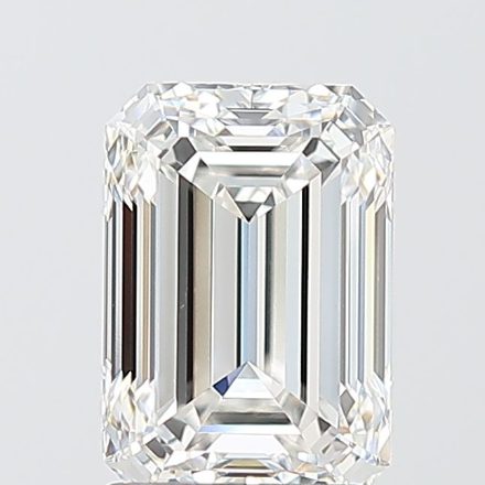 Lab Grown Diamond 2Ct F-VVS2 Emerald - IGILG836696053 1