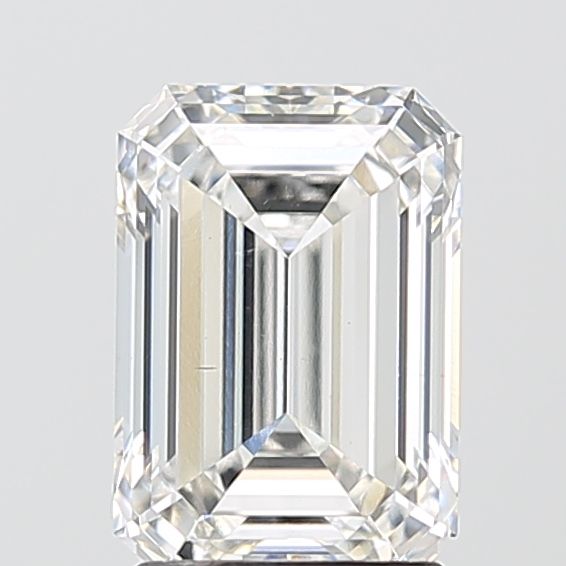 Lab Grown Diamond 2,1Ct G-VS1 Emerald - IGILG839618003 1