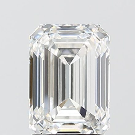 Lab Grown Diamond 2,1Ct E-VVS2 Emerald - IGILG839618199 1