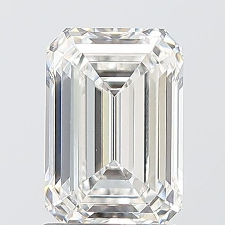 Lab Grown Diamond 2,1Ct F-VS1 Emerald - IGILG836691611 1