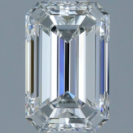 Diamond Natural 1,01Ct F-IF Emerald - GIA6561164522 1