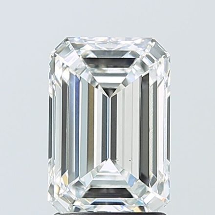 Lab Grown Diamond 2Ct E-VS1 Emerald - IGILG836694720 1