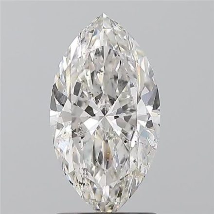 Diamond Natural 1,51Ct H-SI2 Marquise - GIA7541950428 1