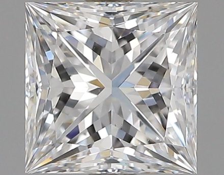 Diamond Natural 1,02Ct E-VS2 Princess - GIA1555880078 1