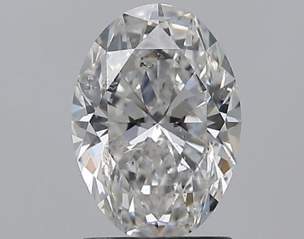 Diamond Natural 1,7Ct F-SI2 Oval - GIA7523552304 1