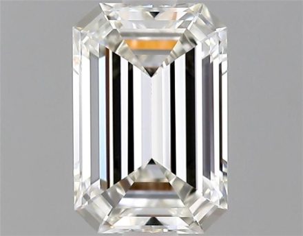Diamond Natural 1,1Ct I-IF Emerald - GIA6243078486 1